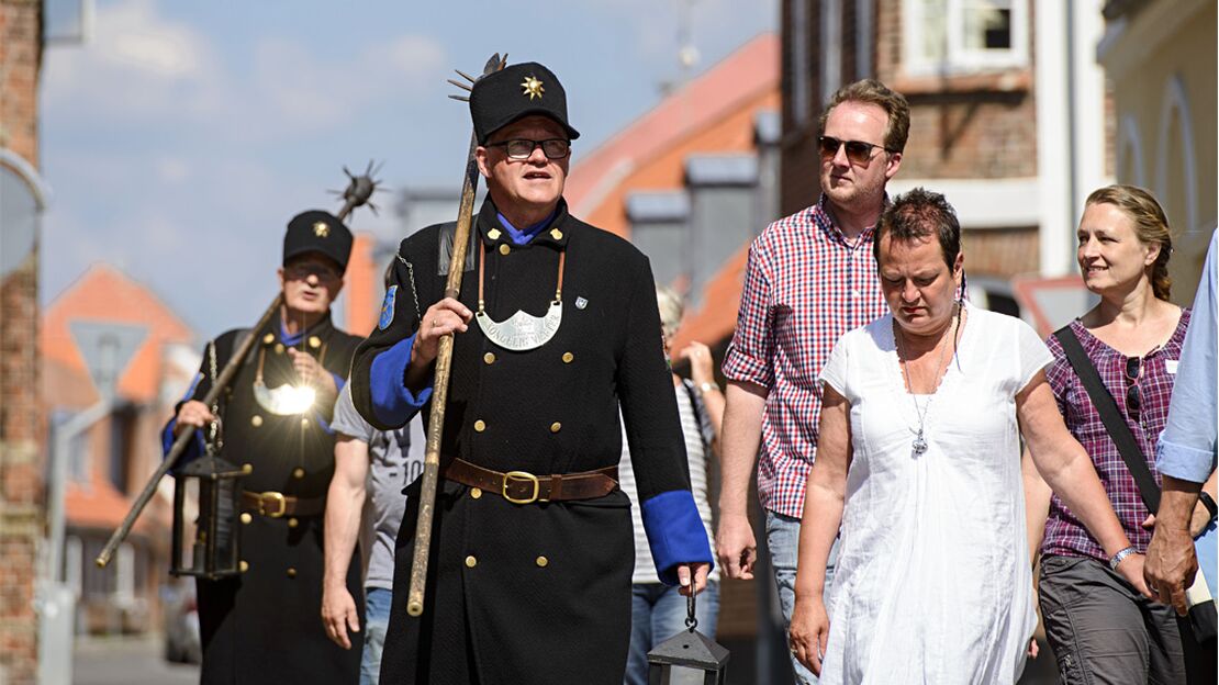 Vægterne byrundtur i Ringkøbing